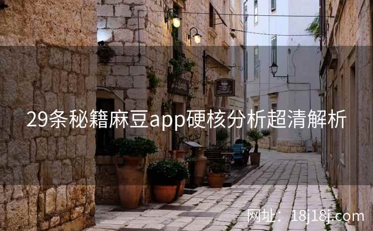 29条秘籍麻豆app硬核分析超清解析