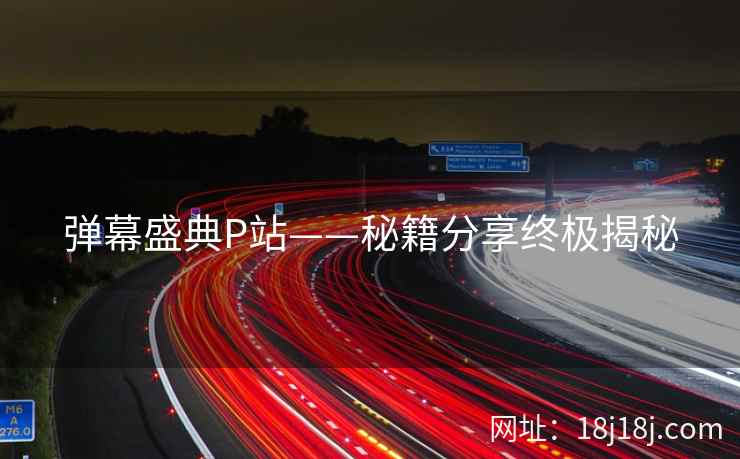 弹幕盛典P站——秘籍分享终极揭秘