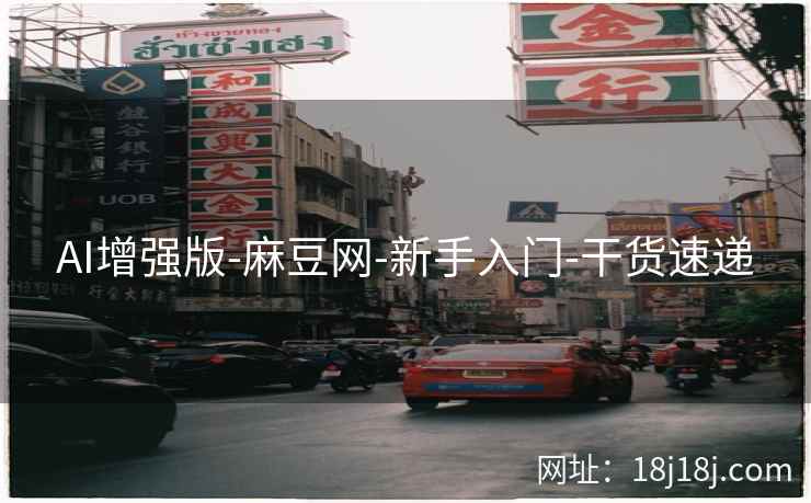 AI增强版-麻豆网-新手入门-干货速递
